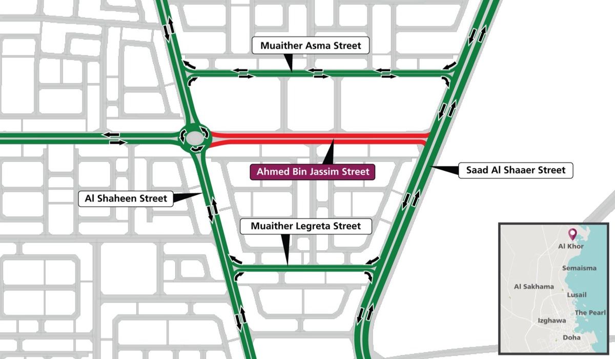 Ahmed bin Jassim Street Will Be Closed Temporarily
